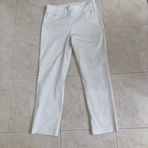 Attyre Women's White Pants Stretch Size 10P